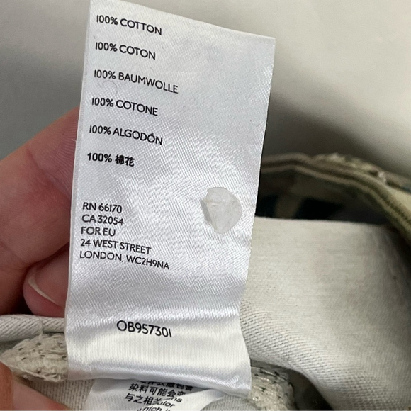 Free People Remy Camo Printed Cropped Ankle High Rise Rigid Jeans Size 25 Jeans - Picture 8 of 12